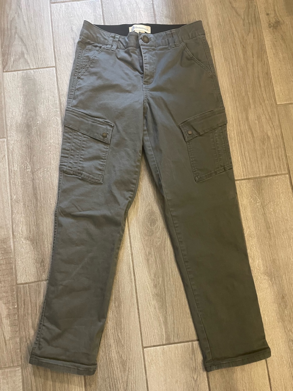 Democracy Ab technology cargo pants,dark olive/army green Sz 6 like new stretchy